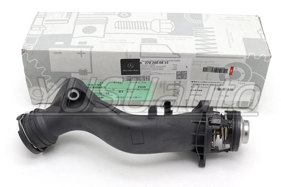 Корпус термостата охлаждающей жидкости двигателя 2782000815 для Mercedes GL450 CLS550 CL550 - Изображение 3 из 4