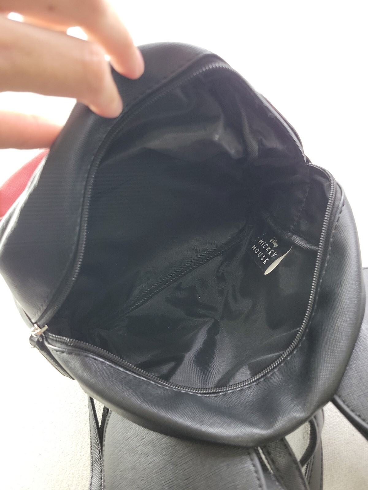 Disney Mickey Mouse Small Mini Backpack Ears Blac… - image 12