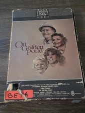 ON GOLDEN POND - Betamax 20th Century Fox 1982 FONDA HEPBURN -