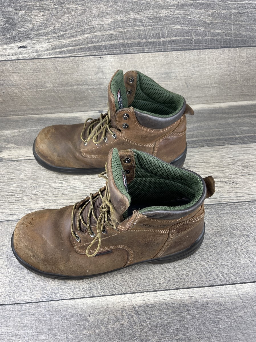 Red Wing King Toe 6 inch Waterproof Safety Toe Boot Nubuck Leather Size 13 Red Wing 4402 KING TOE ADC 6-inch Waterproof Safety Toe Boot  main image 4