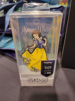 FIGPIN Disney Snow White Glitter 2024 Disney D23 Expo LE 500 *IN HAND*