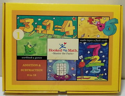 Hooked on Math Master the Facts w/ Audio Tapes, Flash Cards, Workbook - Level 1 