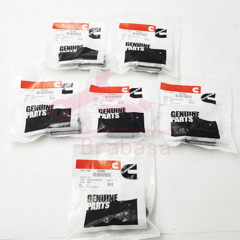 3965966 6Pcs Valve Tappet Fits For Cummins 6B5.9 6C8.3 B4.5 B6.7 CM2350 B121B
