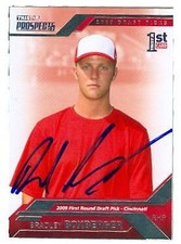Brad Boxberger autographed baseball card 2009 Tri Star #34 Minor League Rookie
