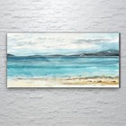 Printing on Acrylic Glass Ocean Watercolour sea abstract hand painting 120x60