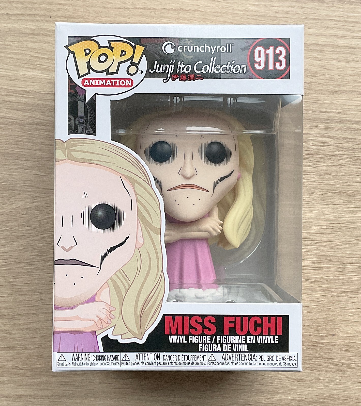 Funko Pop Junji Ito Colección Miss Fuchi #913 + Protector Gratis
