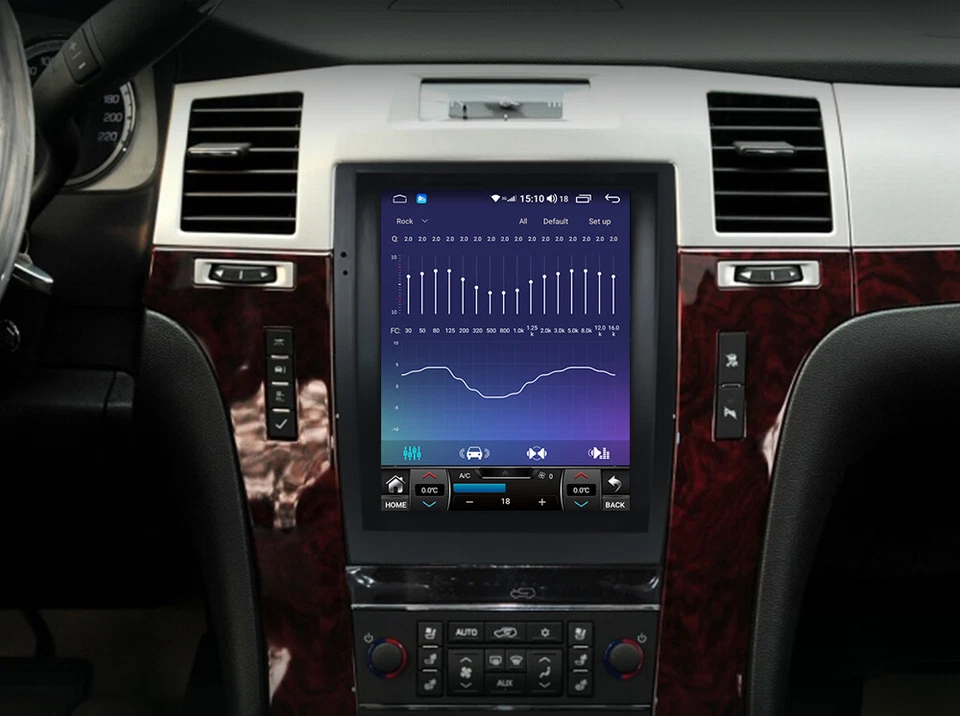 Coche Android GPS Navegación Wifi 10.4" Para Cadillac Escalade Sts 2006-2013 Radio Foto 3 de 4