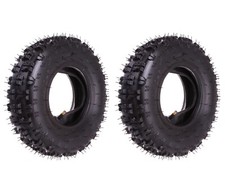 2x Kinderquadreifen Quadreifen 4.10-6 Kinder Mini-Quad Reifen mit Schlauch Set
