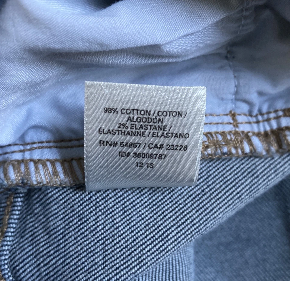 Pantalones Cortos Vaqueros Victorias Secret ROSA Denim Tiro Bajo Desgastados Talla 2 Foto 4 de 4