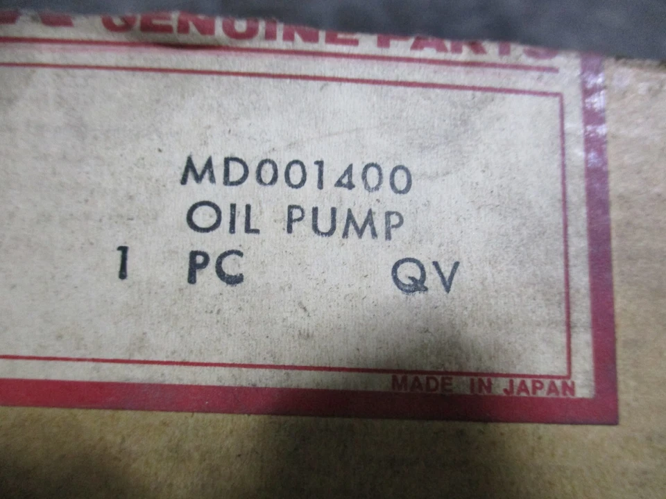 MoPar (Mitsubishi) Oil Pump - NOS - '71-'73 Dodge Colt - P/N MD001400 - Image 3 of 4
