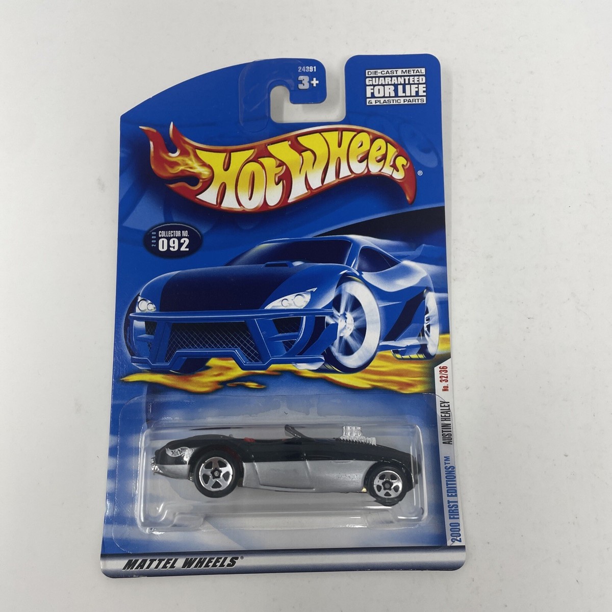 2000 Hot Wheels #92 First Edition Austin Healey blk/grey | eBay