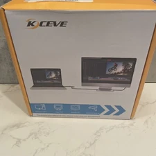 Kceve C201 USB C Switch Bi-Directional USB C Switcher 2 Computers