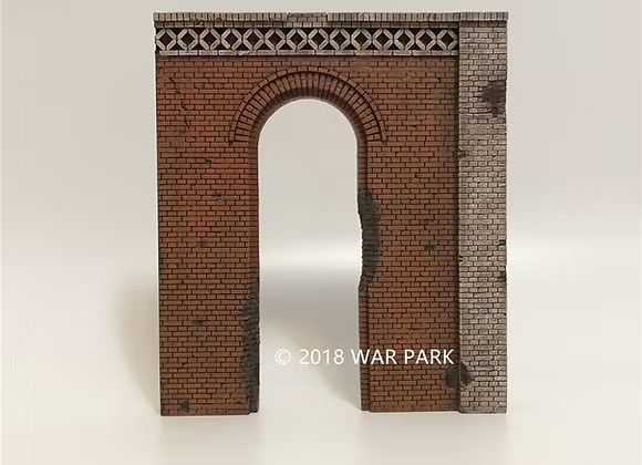 Scène de guerre d'usine War Park WS009 avec arche à colonne unique de l'Union Soviétique