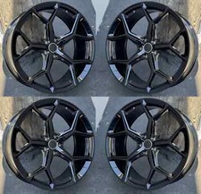 20 Wheels For Audi A4 A6 A5 A8 Q5 Tiguan Black Rims Set Four 20x9 5x112 32 20 Wheels For Audi A4 A6 A5 A8 Q5 Tiguan Black Rims Set Four 20x9 5x112 32