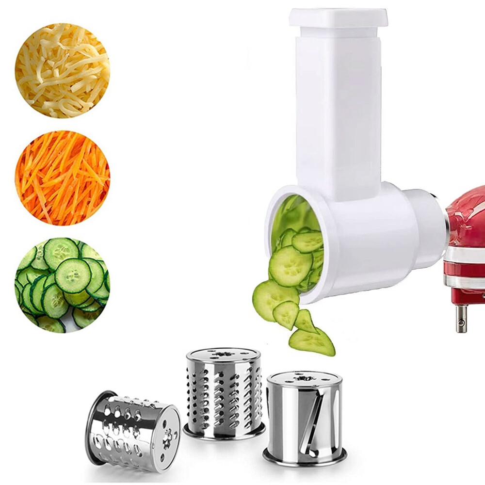 For KitchenAid Stand Mixer Fresh Prep Slicer/Shredder 3 IN 1