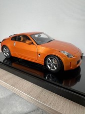 Nissan Fairlady Z Autoart 1/18 Orange Metallic Mini Car Doors & Hatch Open