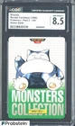1996 Pokemon Vintage Bandai Carddass Part 2 #143 Green Card Snorlax CGC 8.5 Mint