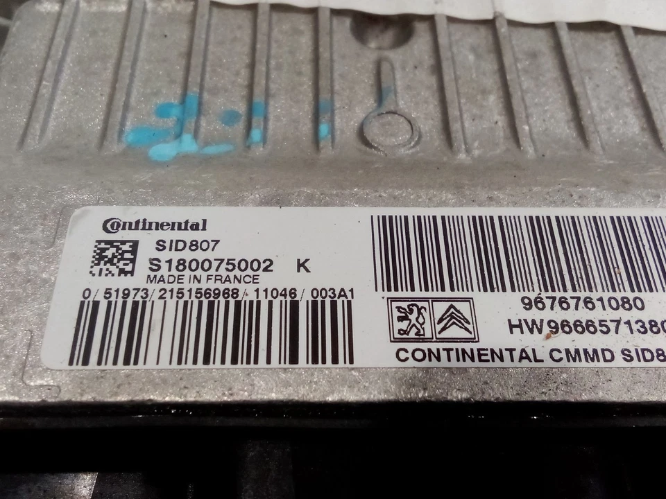 9676761080 CENTRALITA MOTOR UCE / 167823 PARA PEUGEOT 308 I 4A_, 4C_ 1.6 HDI - Immagine 3 di 4