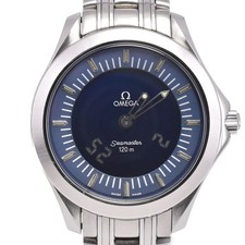 Orologio Uomo Omega Seamaster 120m 2521.81 Multifunzione Quadrante Blu Quarzo O#145695