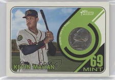 2018 Topps Heritage Minor League Edition 1969 Mint Coin Relics /99 Kevin Maitan