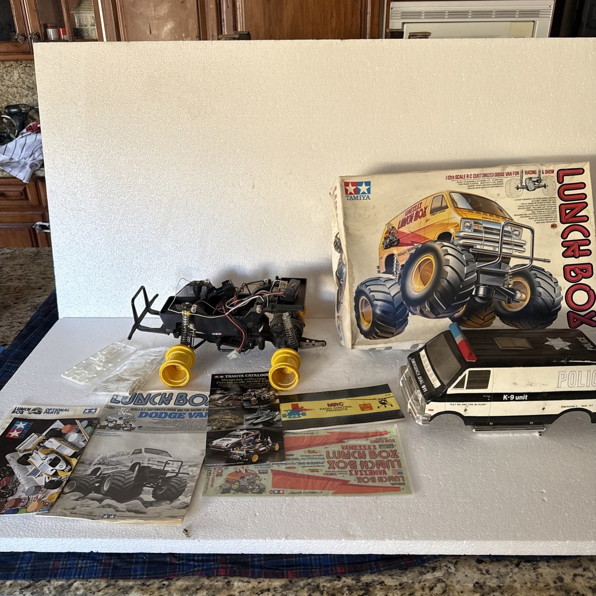 1987 Lunch Box Rc Car Nos And Used Collection Lot Vintage For