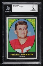 1967 Topps Frank Jackson #78 BGS 6 0q3