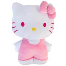 Hello Kitty Pink Plush Cuddle Pillow Buddy, Kids Standard,