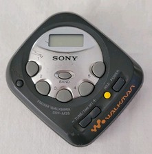 Vintage Sony Walkman SRF-M35 AM/FM Portable Radio Stereo Works, No Belt Clip