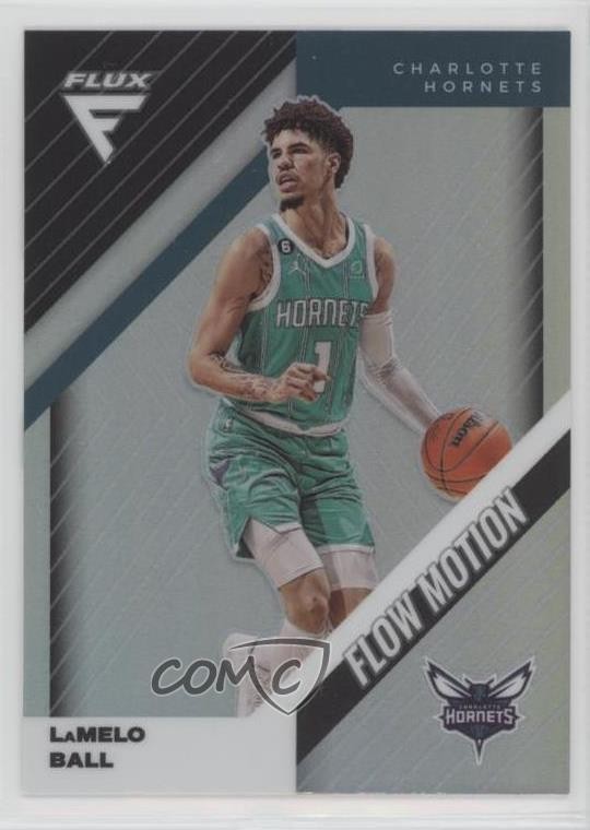 2022-23 Panini Flux Flow Motion Silver Prizm LaMelo Ball #18 0t30