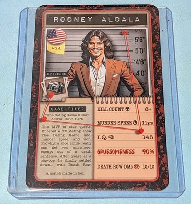 Crime Case Files: Rodney Alcala: ''Dating Game K'' Case Card