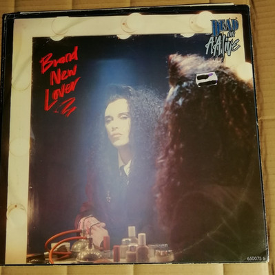 DEAD OR ALIVE - BRAND NEW LOVER / IN TOO DEEP (LIVE) - 3-TRACK-12''-MAXI UK 1986