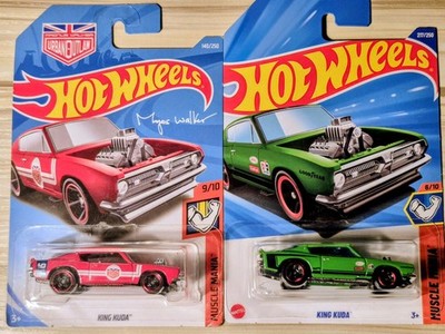  Hot Wheels King Cuda HW Muscle Mania 2-Pack Power Bundle