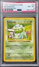 Shadowless 1999 Bulbasaur Pokémon 44/102 Base Set PSA 8