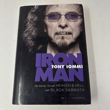 Iron Man Tony Iommi Black Sabbath Biography First Da Capo Press Edition 2011 OS