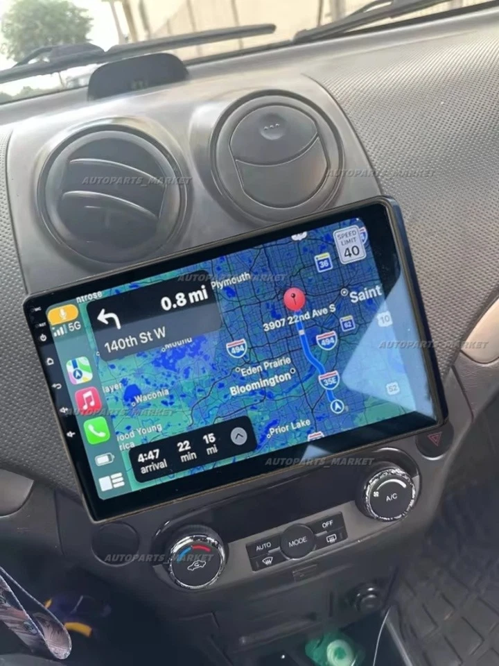 10.1'' Car Radio Stereo For Chevrolet Aveo 2009-2011 Android13 CarPlay GPS 4+64G Foto 2 de 4