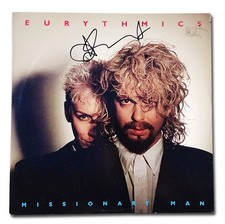 Dave Stewart Eurythmics authentic signed Rock Album W/Cert Autographed 225a