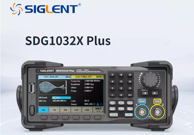 1PCS New Siglent function arbitrary wave signal generatorSDG1032X Plus