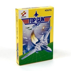 [] Famicom Top Gun Comes with box theory, flyer, and character card Operation