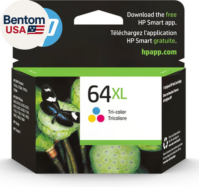 64XL Tri-Color High-Yield Ink Cartridge Printers | Works with Printer Series: En