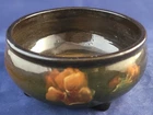 Roseville Rozane American Art Pottery Low Bowl 205-6 Hand Painted Elegance