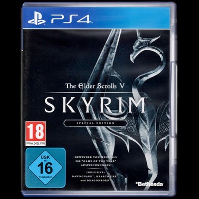 Skyrim The Elder Scrolls V 5 Special Edition PS4 VR Spiel PlayStation4 Game CIB