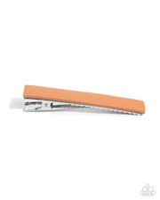 Paparazzi Hair Clip - Tough as PLEATHER - Hair Clip