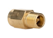 Brass Water Backflow Preventer Check Valve for RV Camper Trailer Motorhome 1/2in