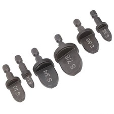 6Pcs Tube Expander Bearing Steel Hex Handle Air Conditioner Copper Pipe