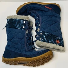 Sz 9 Columbia Minx Mid II Omni-Heat Print Snow Waterproof 200g Insulation Boots