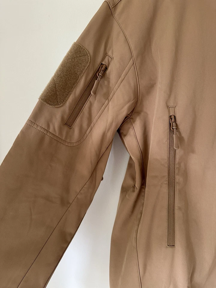 Waterproof Tactical Soft Shell Jacket Coat Windbreaker Outdoor Work Hiking Sz S - Image 4 of 4