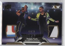 2023 AEW All Elite Wrestling Gold Memorabilia 82/99 Marq Quen #78 Patch Tag m7v