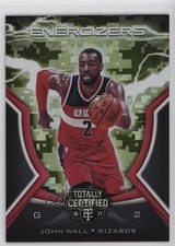 2016-17 Panini Totally Certified Energizers Camo 1/25 John Wall #2 1lz5