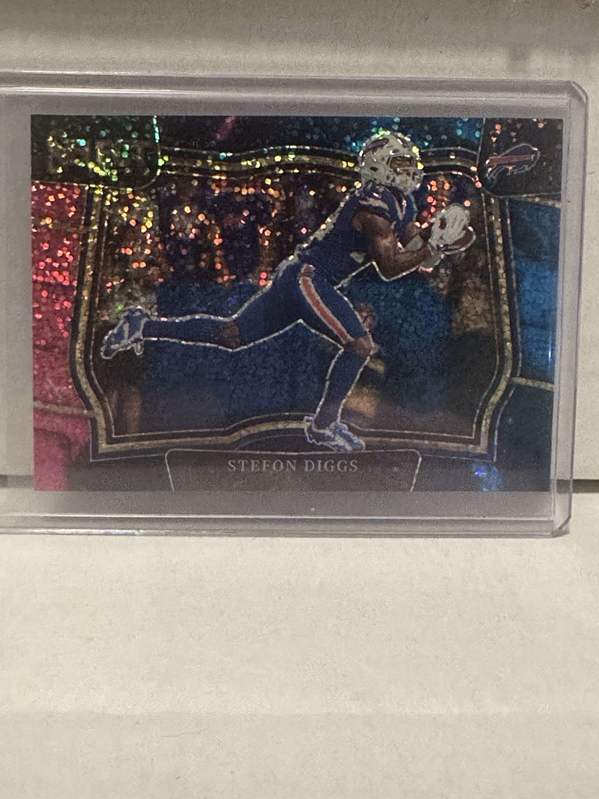 2022 Panini Select - Field Level Stefon Diggs #424 Cosmic Prizm SSP Case Hit SP