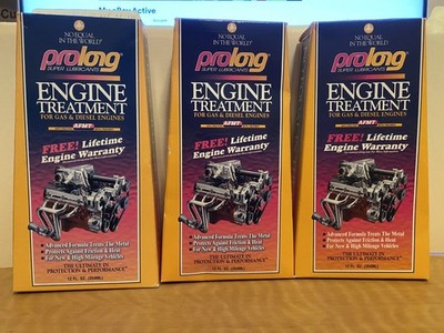 (3) Pack Prolong Oil Treatment for Gas or Diesel